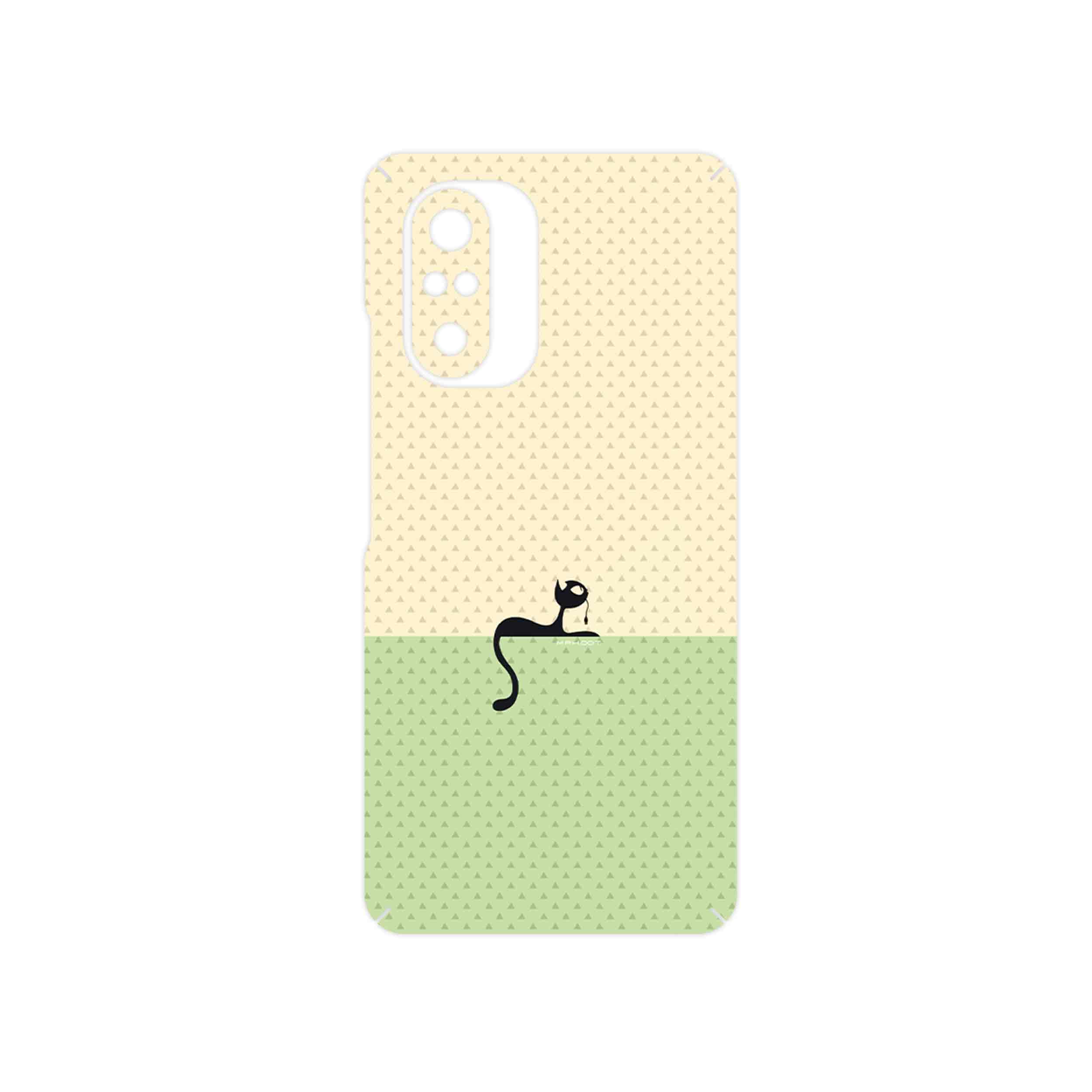 برچسب پوششی ماهوت مدل Minimal Internet Cat Icon مناسب برای گوشی موبایل شیائومی Mi 11i