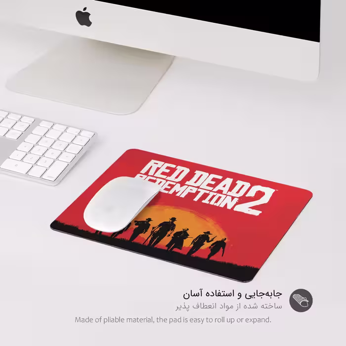 ماوس پد پیکسل میکسل مدل DEAD REDEMPTION 2 کد GARD13