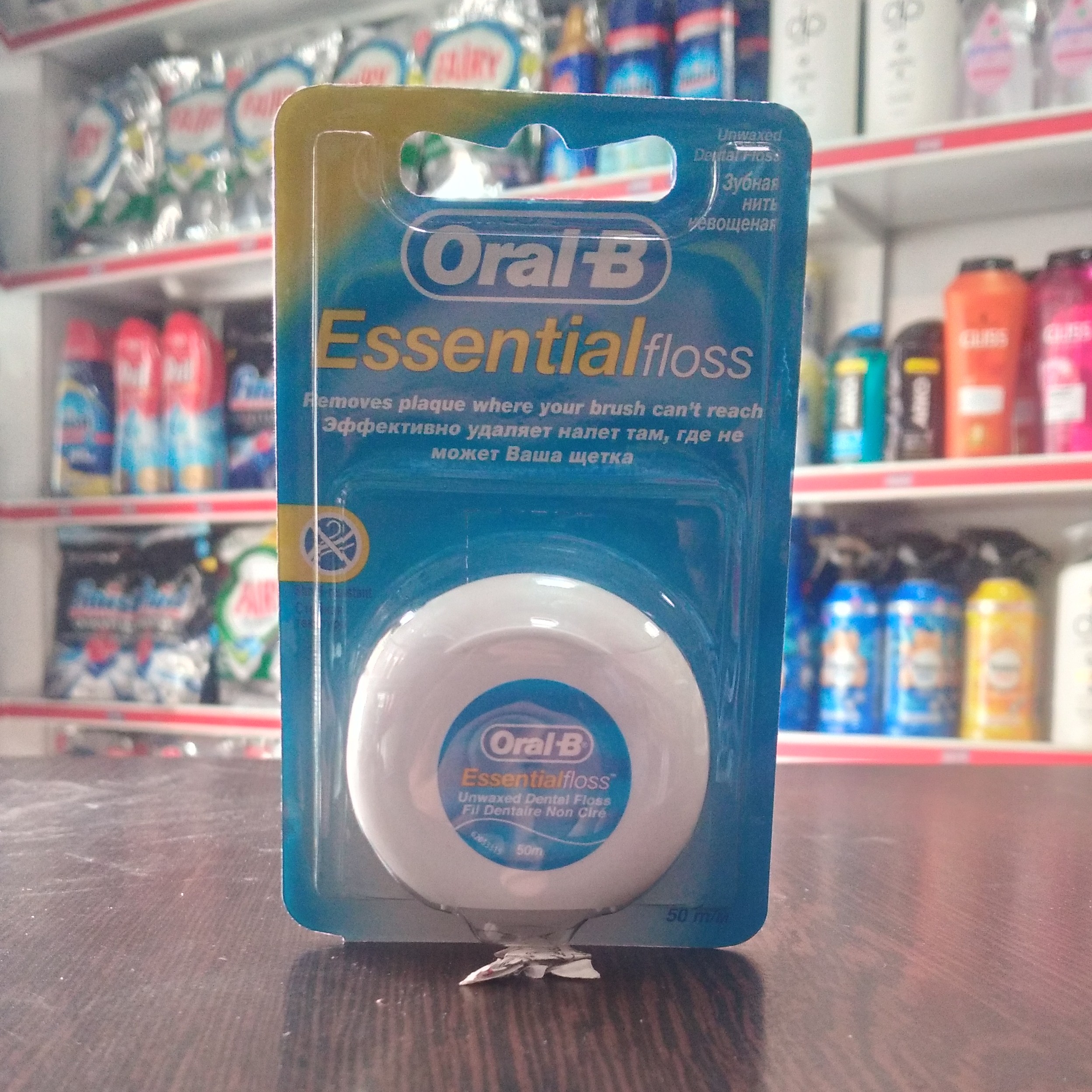نخ دندان گرد اورآل بی Oral-B با طول 50m
دستهدهان و دنداننخ دندان و دهان شویه