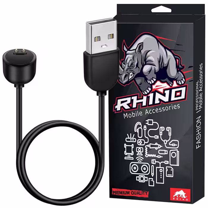 کابل شارژ راینو مدل R-Charge مناسب برای ساعت هوشمند شیائومی Mi Band 7 | کالا برتری