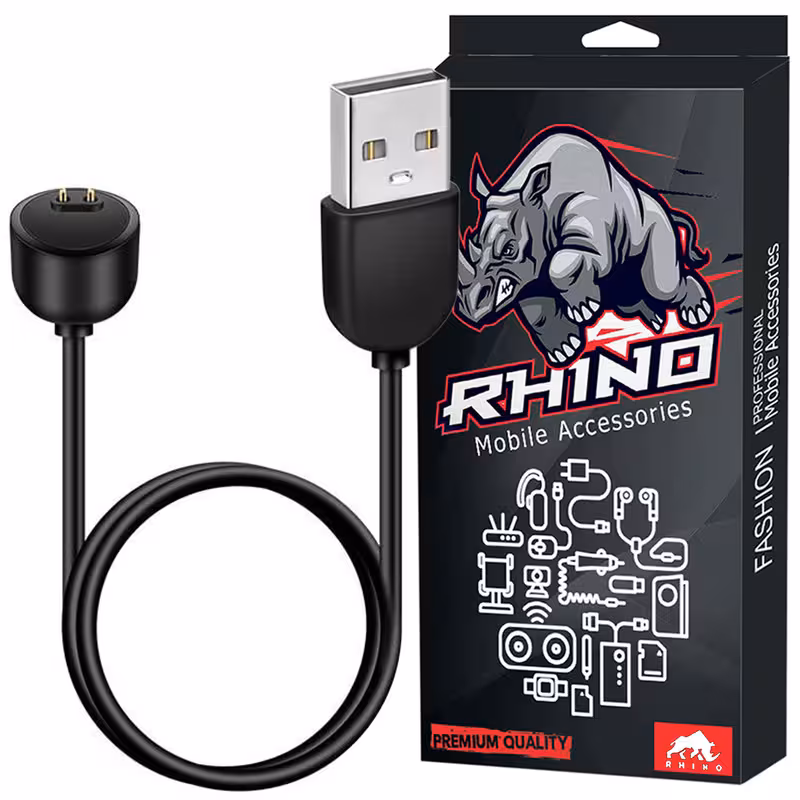 کابل شارژ راینو مدل R-Charge مناسب برای ساعت هوشمند شیائومی Mi Band 7 | کالا برتری