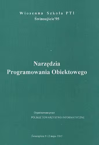 خرید و دانلود نسخه کامل کتاب Narzędzia Programowania Obiektowego