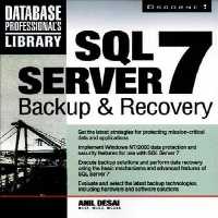 خرید و دانلود نسخه کامل کتاب SQL Server 7 Backup &amp; Recovery
