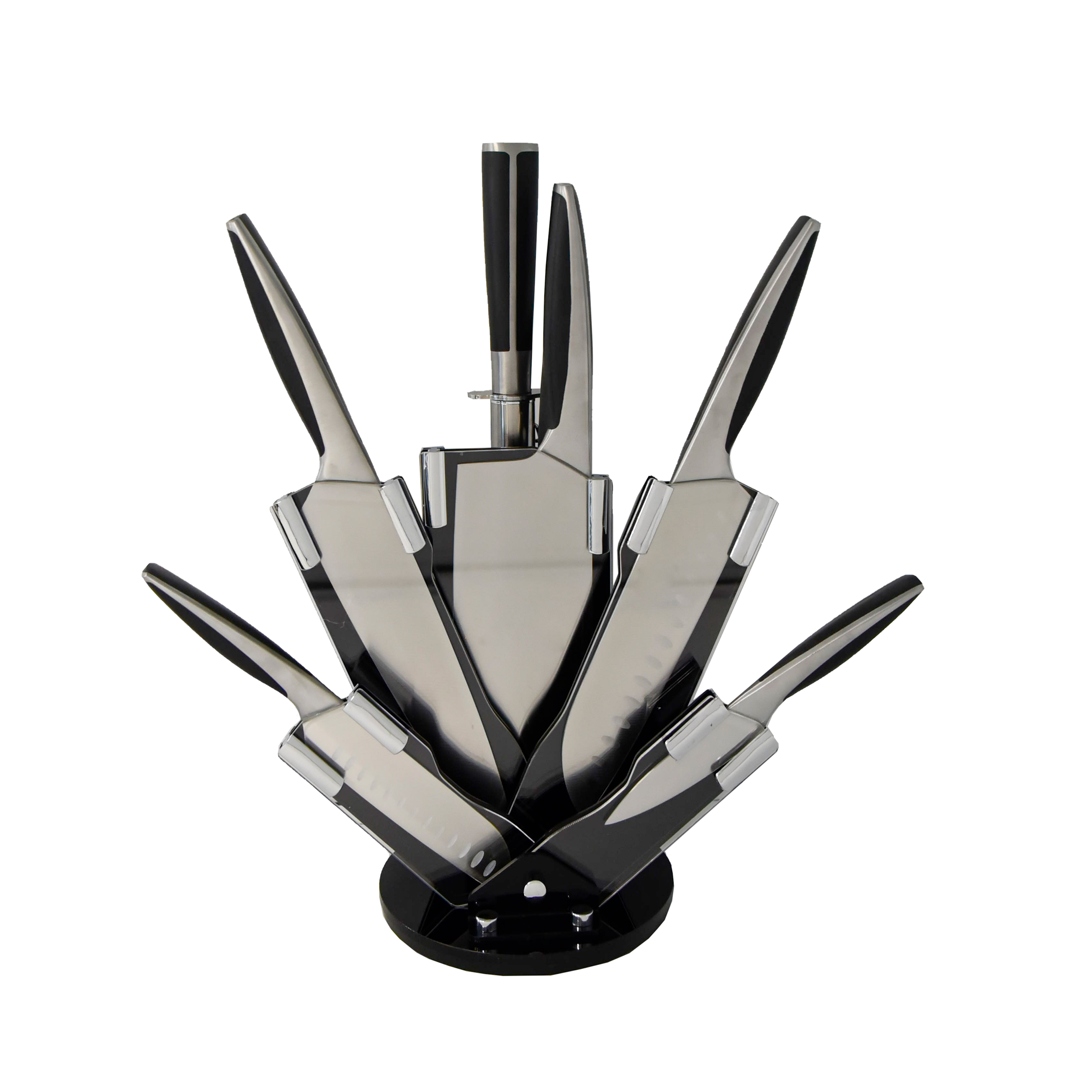 سرویس چاقو آشپزخانه 9 پارچه کد B8012