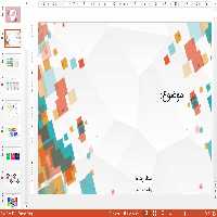 خرید و دانلود قالب پاورپوینت اینفوگرافیک کنفرانس