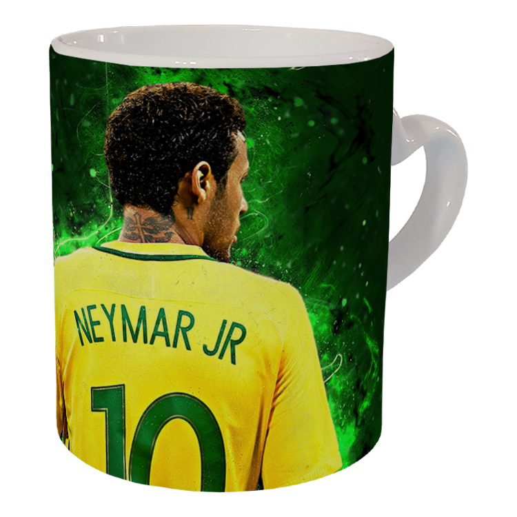 ماگ مدل دسته قلبی طرح نیمار کد 21