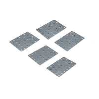 سازه رباتیک مدل صفحه مستطیل 5×7 فلزی رنگی بسته 5 عددی