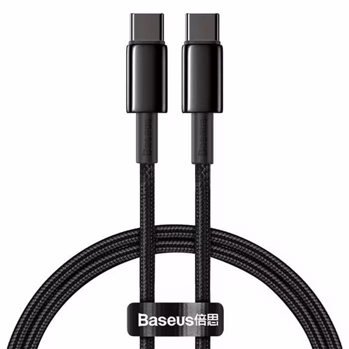 کابل USB-C باسئوس مدل CATWJ-01 طول 1 متر - فروشگاه اینترنتی طیف سنتر