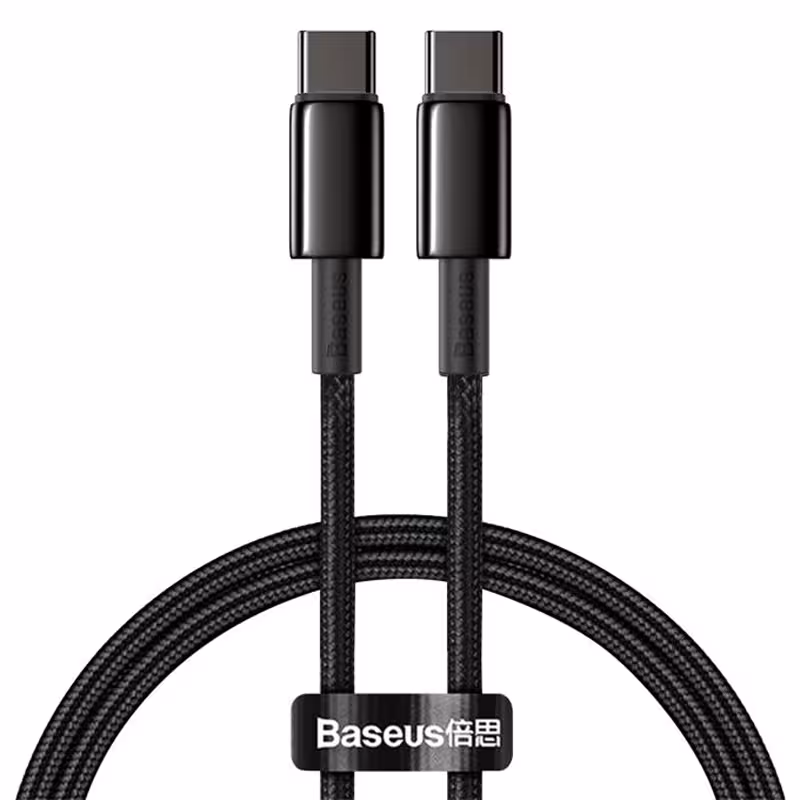 کابل USB-C باسئوس مدل CATWJ-01 طول 1 متر - فروشگاه اینترنتی طیف سنتر
