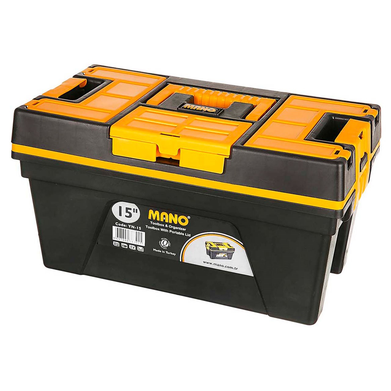 جعبه ابزار 15 اینچی مانو مدل Yn15