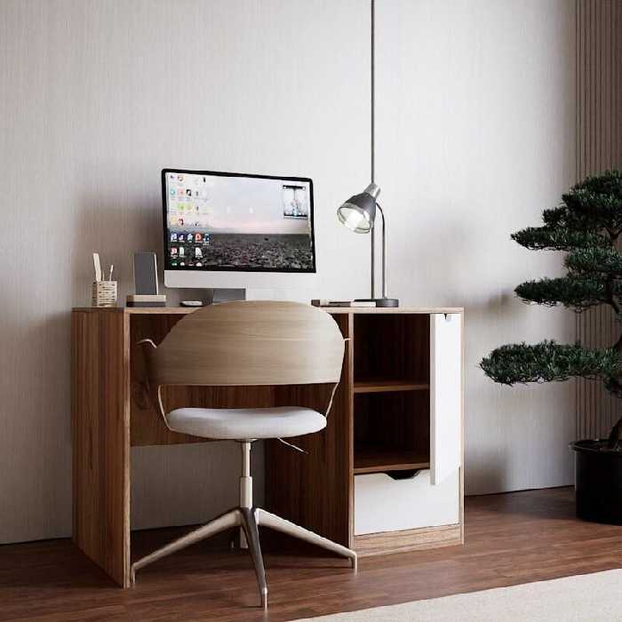 میز تحریر  تمام ام دی اف مدل مریسا 110 (هزینه ارسال به عهده مشتری) | choobsub