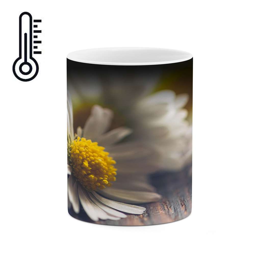 ماگ حرارتی کاکتی طرح گل مدل mgh16575