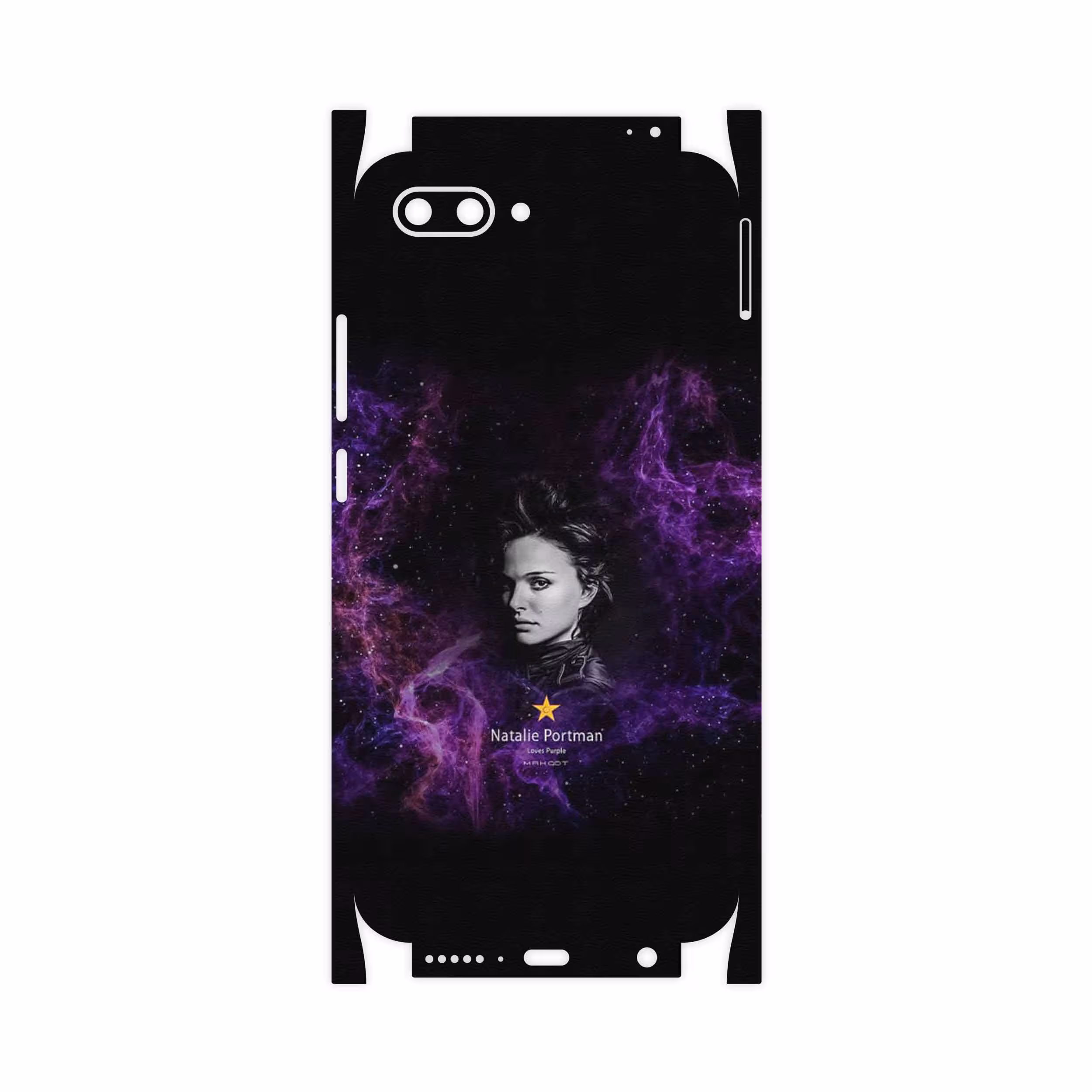 برچسب پوششی ماهوت مدل Natalie Portman-FullSkin مناسب برای گوشی موبایل آنر 10