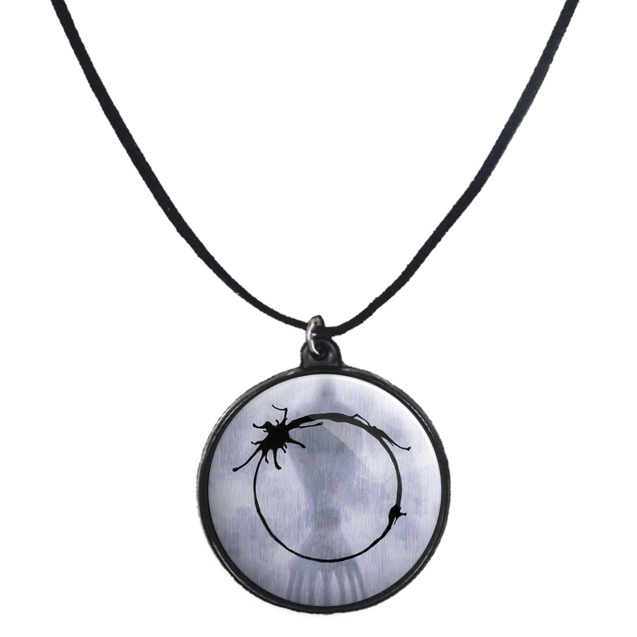 گردنبند پرمانه طرح Arrival کد pmb.22768 مدل دو طرفه