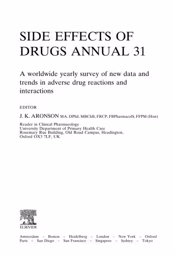 خرید و دانلود نسخه کامل کتاب A worldwide yearly survey of new data and trends in adverse drug reactions