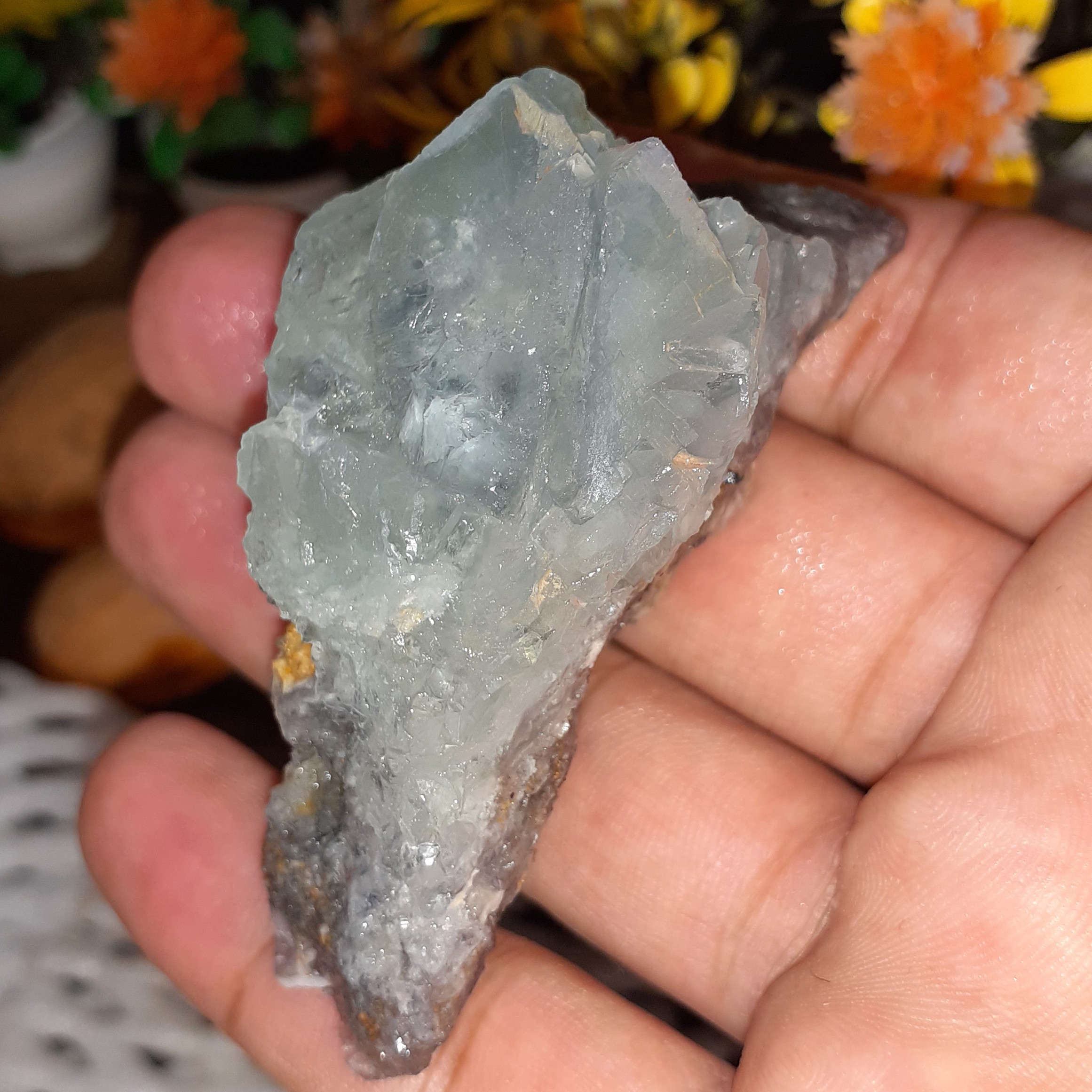 سنگ راف کلکسیونی فلورین یا فلوریت91 گرم (کد7)