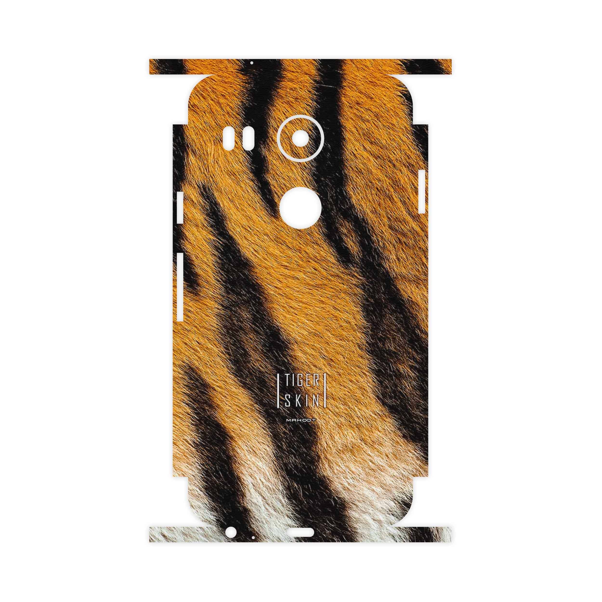 برچسب پوششی ماهوت مدل Tiger Skin-FullSkin مناسب برای گوشی موبایل گوگل Nexus 5X