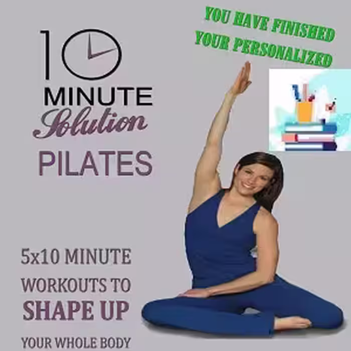 Ten MINUTE SOLUTION PILATES at 8€ - کتاب پزشکی بهار