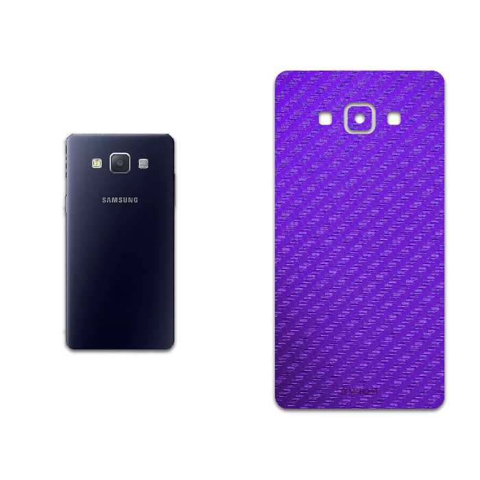 برچسب پوششی ماهوت مدل Purple-Fiber مناسب برای گوشی موبایل سامسونگ Galaxy A7 2015