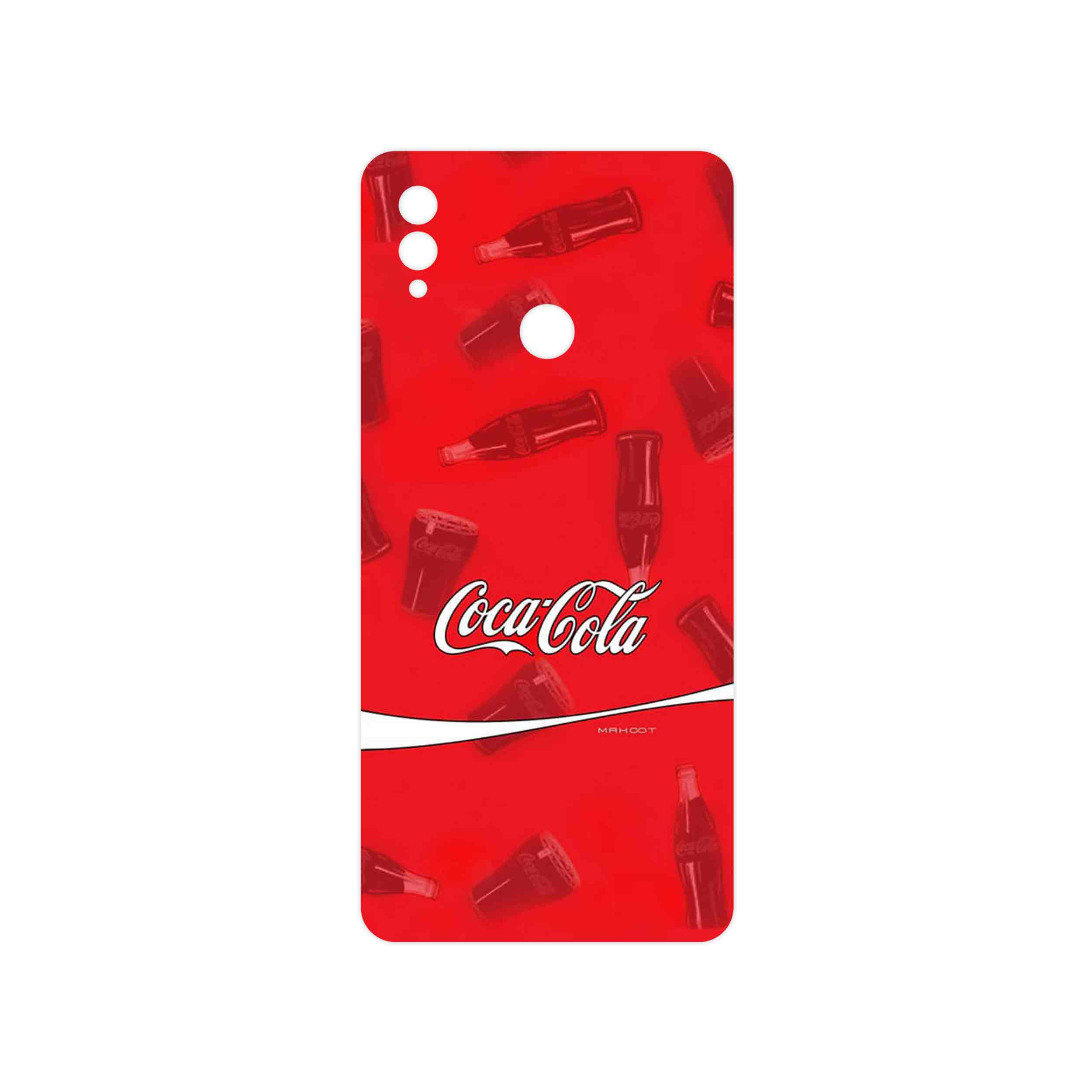 برچسب پوششی ماهوت مدل Coca_Cola_Logo مناسب برای گوشی موبایل آنر Note 10