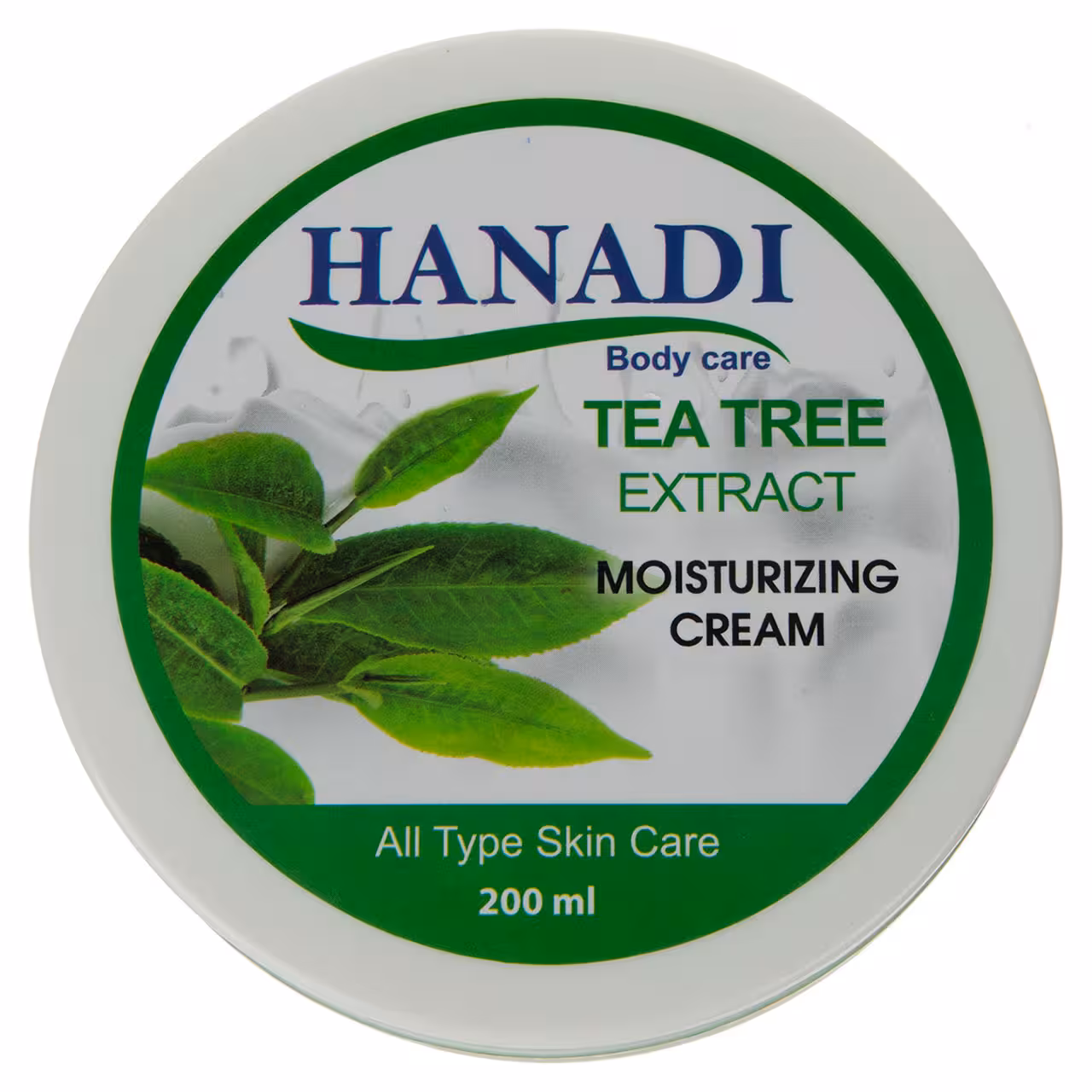 کرم مرطوب کننده هانادی مدل Tea Tree حجم 200 میلی لیتر