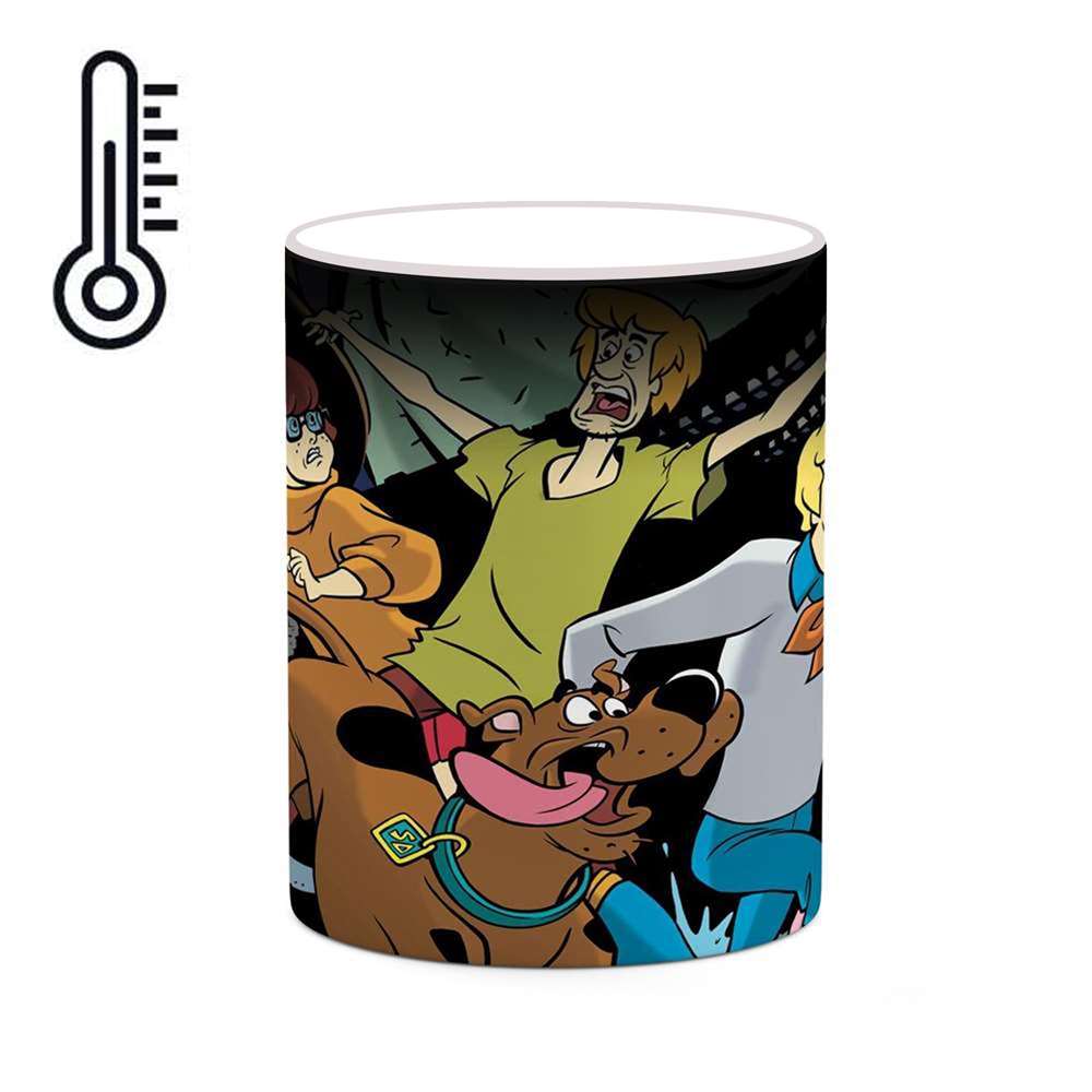 ماگ حرارتی کاکتی طرح کارتون Scooby Doo مدل mgh23076