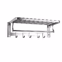 رخت آویز حمام پیسو مدل KH-al-60 | کالا مکس