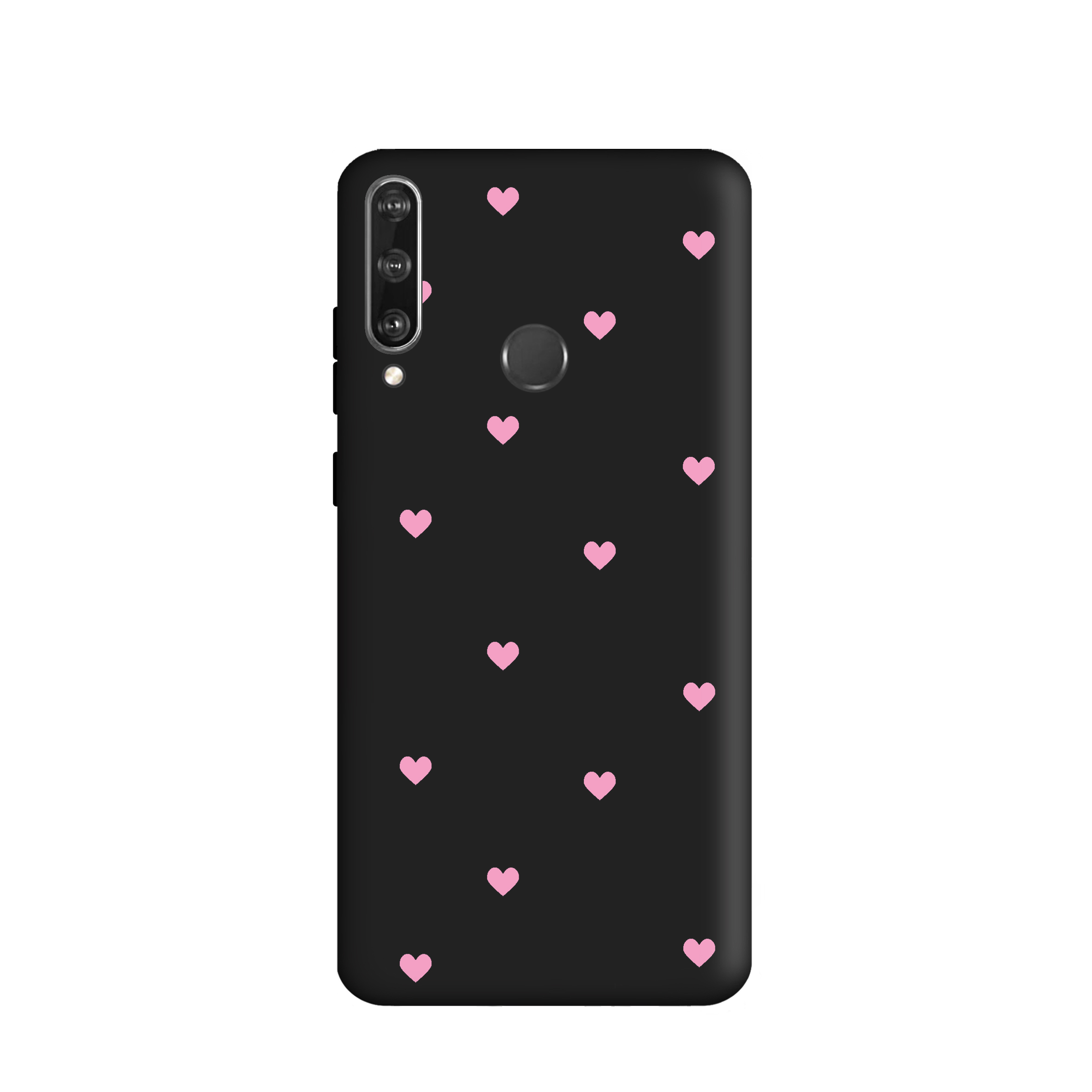 کاور طرح  قلب صورتی کد u2980 مناسب برای گوشی موبایل  هوآوی Y7p 2020