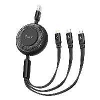 کابل تبدیل USB به لایتنینگ / MicroUSB / USB-C مک دودو مدل CA-357 طول 1.2 متر | کالا مکس