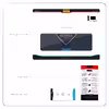 برچسب پوششی ماهوت مدل Hermes-Logo مناسب برای تبلت اپل iPad Pro 12.9 (GEN 3) 2018 A1895