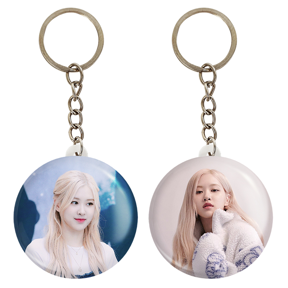 جاکلیدی خندالو مدل رزی بلک پینک کد 1441514405 مجموعه 2 عددی