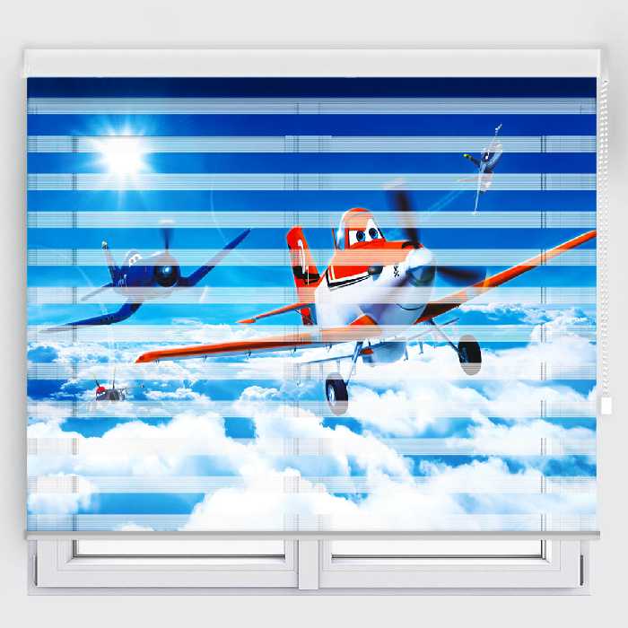 پرده زبرا مدل TِD-17 سایز 180x150 سانتی متر