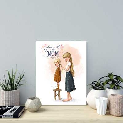 تابلو شاسی مدل روز مادر مبارک کد 712