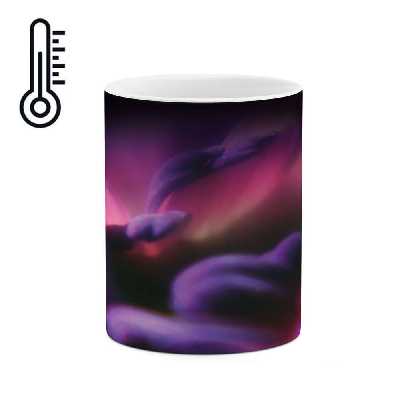 ماگ حرارتی طرح گل مدل mgh02642