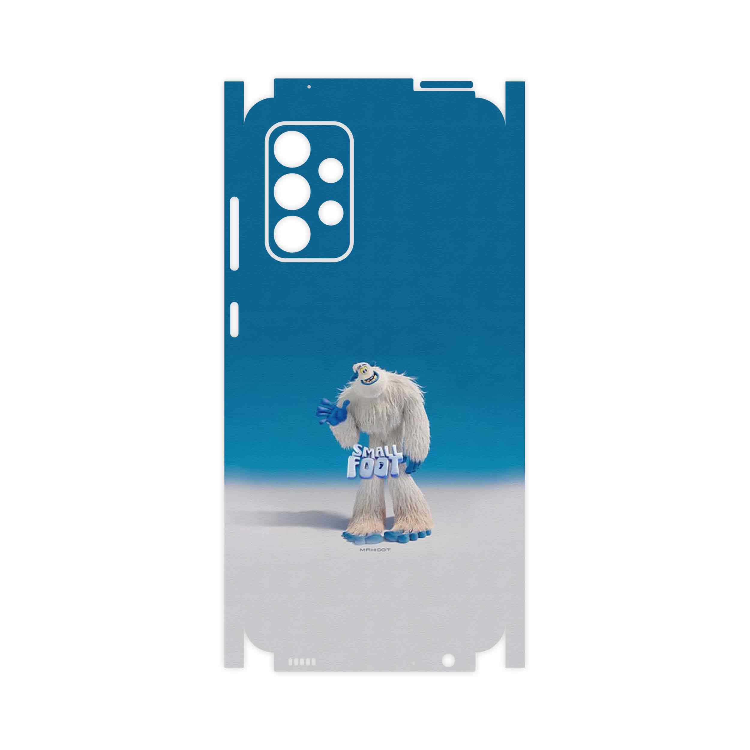 برچسب پوششی ماهوت مدل Smallfoot-FullSkin مناسب برای گوشی موبایل سامسونگ Galaxy A72