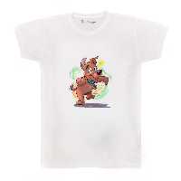 تی شرت بچگانه پرمانه طرح اسکوبی دو کد pmt.3709