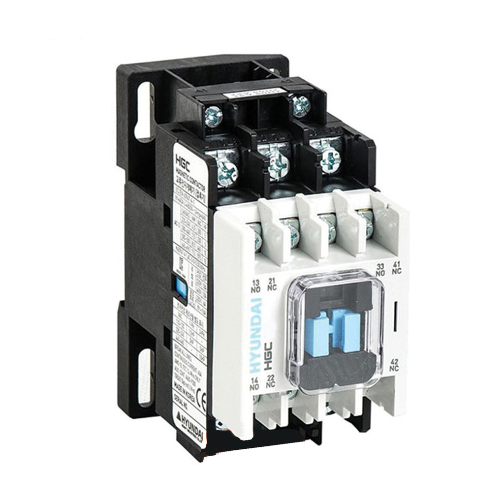 کنتاکتور 40 آمپر 18.5 کیلو وات هیوندای با بوبین AC