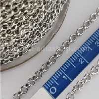 زنجیر نقره ای ریز 210