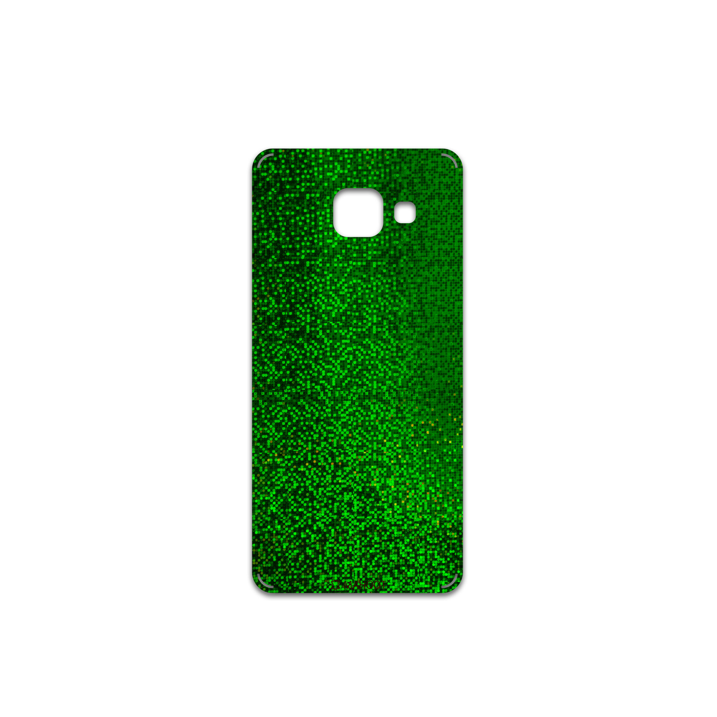 برچسب پوششی ماهوت مدل Green-Holographic مناسب برای گوشی موبایل سامسونگ Galaxy A3 2016