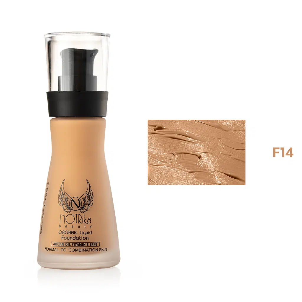 کرم پودر شیشه ای نوتریکا شماره F14 حجم 30 میل