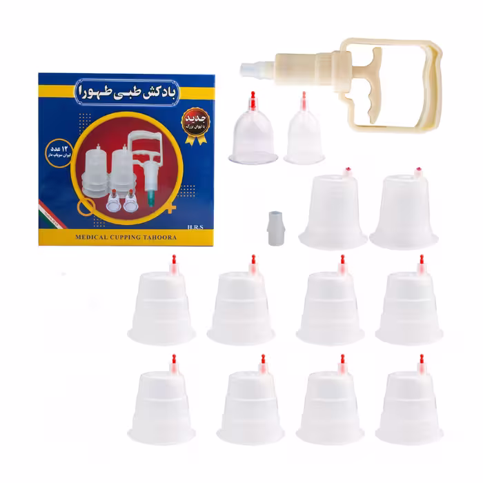 بادکش بدن طهورا مدل 02 بسته 12 عددی