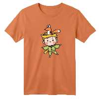 تی شرت آستین کوتاه بچگانه مدل شازده کوچولو و روباه کد 3 رنگ گلبهی