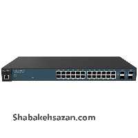 سوییچ 24 پورت انجنیوس مدل EWS1200-28TFP