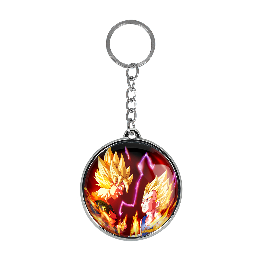 جاکلیدی خندالو طرح گوکو و وجیتا انیمه دراگون بال مدل دوطرفه کد 1205012041