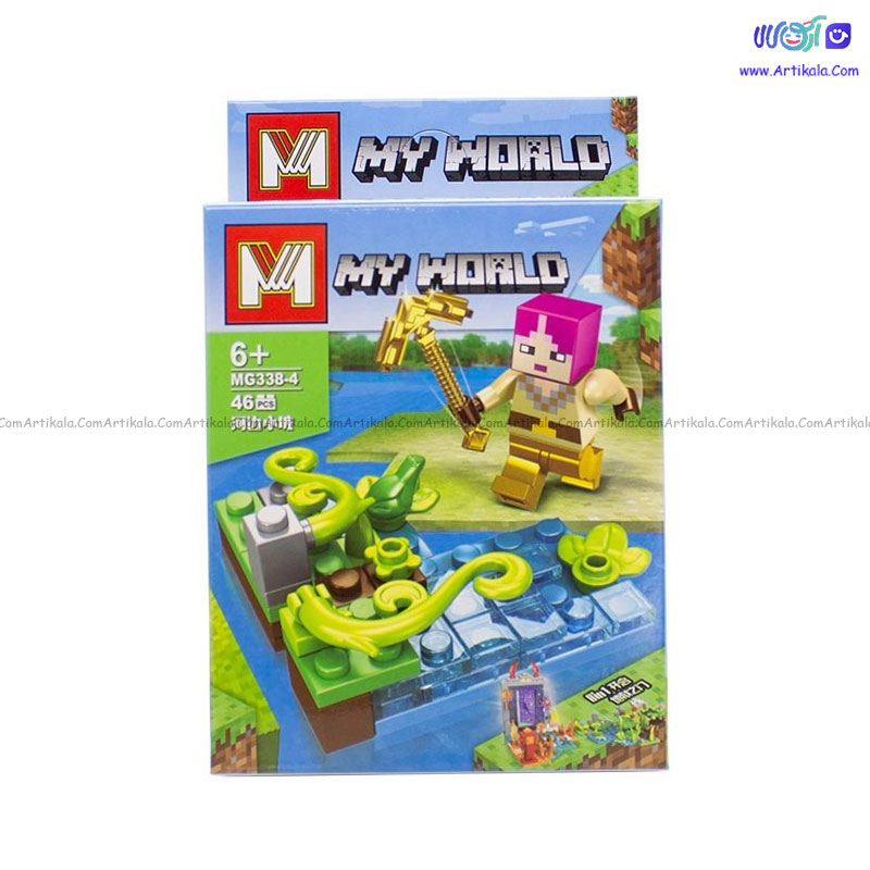 لگو ماینکرفت 46 قطعه مدل MG338-4
