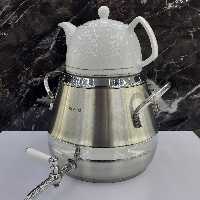 کتری قوری بنتاتی  5لیتر   ورق ضخیم کف چدن کدBN2041 استیل مات