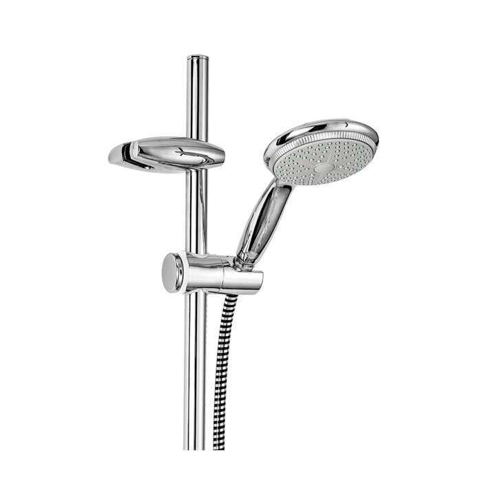 علم دوش یونیکا قهرمان مدل ایتالیایی با شلنگ آنتی باکتریال - کروم