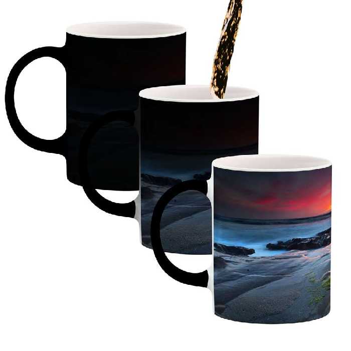 ماگ حرارتی کاکتی طرح منظره مدل mgh14086