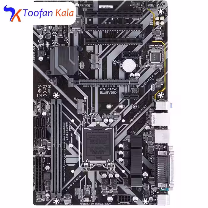 مادربرد گیگابایت مدل GA-P310-D3 rev. 1.0  Gigabyte GA-P310-D3 rev. 1.0 Motherboard