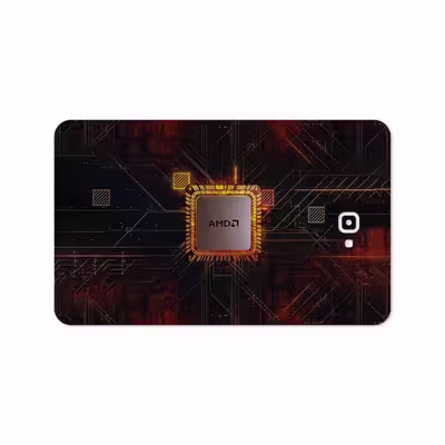 برچسب پوششی ماهوت مدل AMD Brand مناسب برای تبلت سامسونگ Galaxy Tab A 10.1 2016 T580